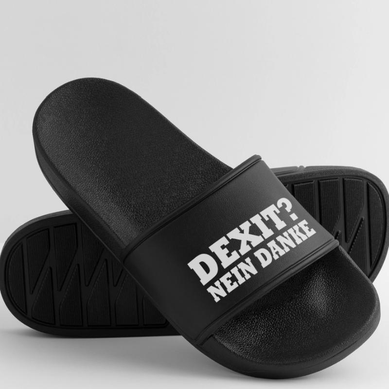 Dexit non merci Claquettes Homme