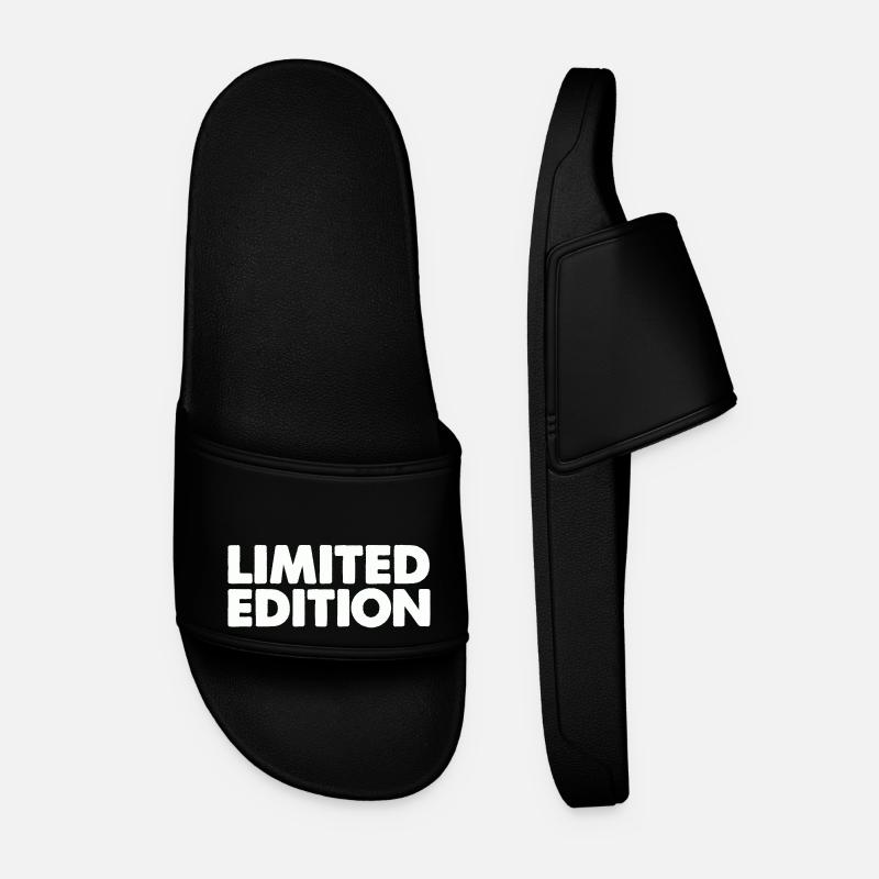 limited edition 01 - Männer Badelatschen - Schwarz