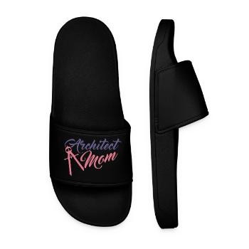 Drôle De Maman Architecte - Claquettes Homme - noir - Devant