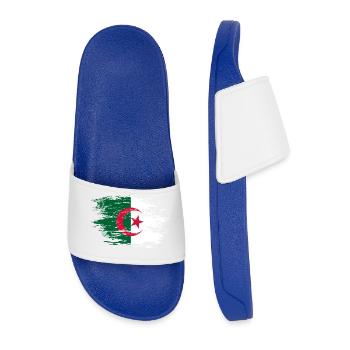 Algerien Flagge used - Männer Badelatschen - Königsblau - Vorne