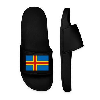 Îles Åland - Claquettes Homme - noir - Devant