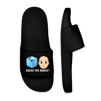 Conception de mystère de film - Claquettes Homme - noir - Devant