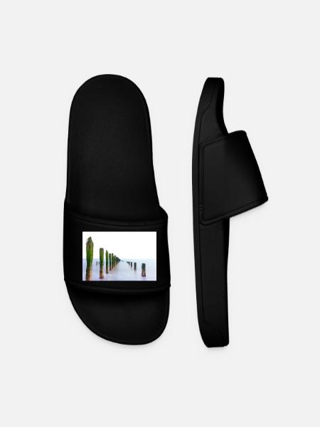 Long exposure spurn point - Men’s Pool Sliders - black