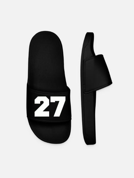 Numéro 27 - Claquettes Homme - noir