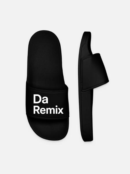 Da Remix (Bavarian for "The Remix") - Men’s Pool Sliders - black