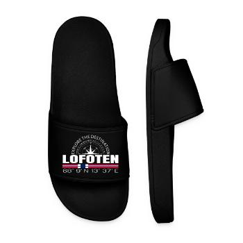 Lofoten - Men’s Pool Sliders - black - Front