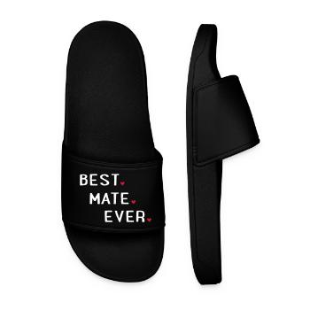 Meilleur ami - Claquettes Homme - noir - Devant