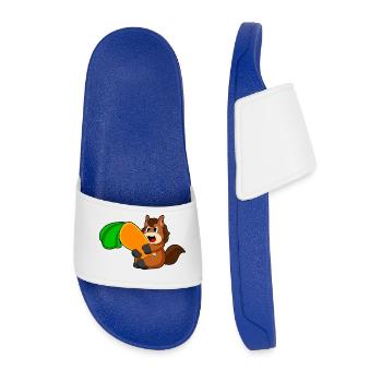 Carotte de cheval - Claquettes Homme - bleu roi - Devant