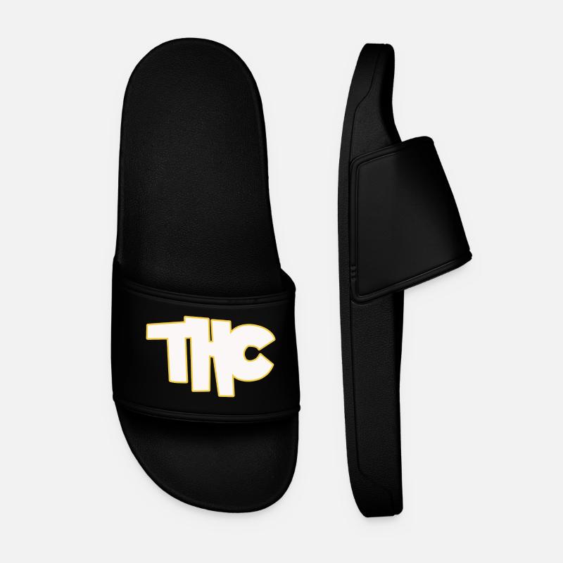 THC - Men’s Pool Sliders - black