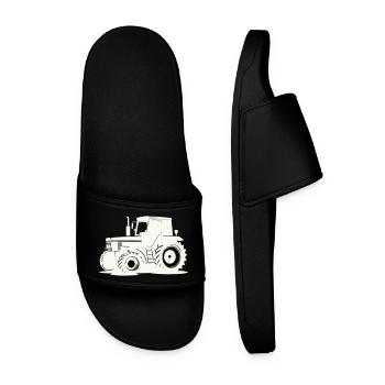 Tracteur - Claquettes Homme - noir - Devant