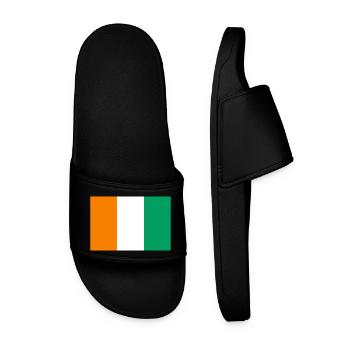 Côte d’Ivoire - Claquettes Homme - noir - Devant