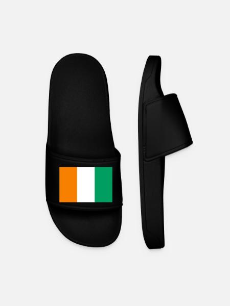 Côte d’Ivoire - Claquettes Homme - noir
