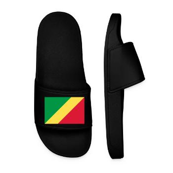 Democratic Republic of the Congo - Men’s Pool Sliders - black - Front