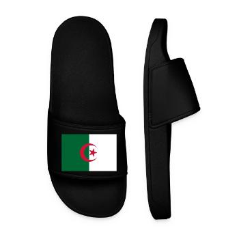 Algerien - Männer Badelatschen - Schwarz - Vorne