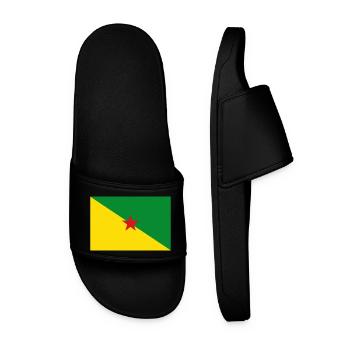 Guyane française - Claquettes Homme - noir - Devant