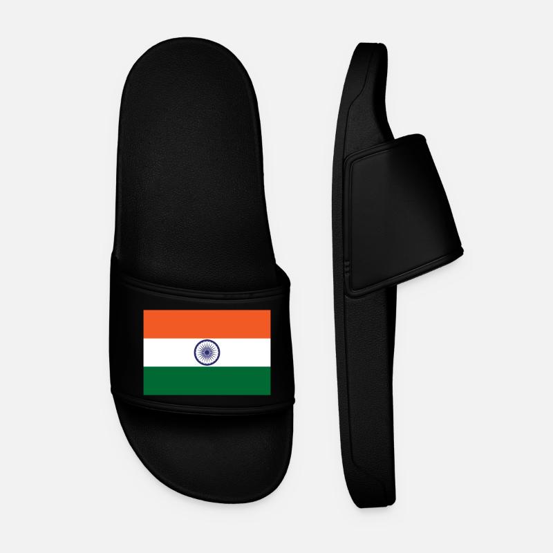 Indien - Männer Badelatschen - Schwarz