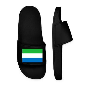 Sierra Leone - Men’s Pool Sliders - black - Front