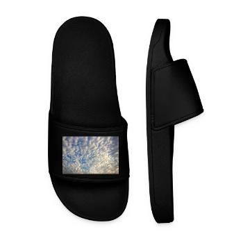Sea of clouds - Men’s Pool Sliders - black - Front