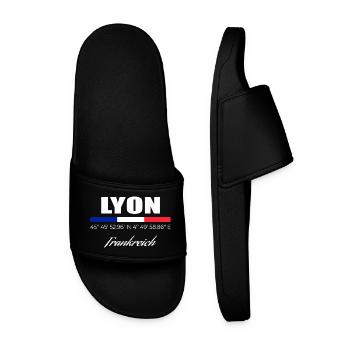Lyon - Men’s Pool Sliders - black - Front