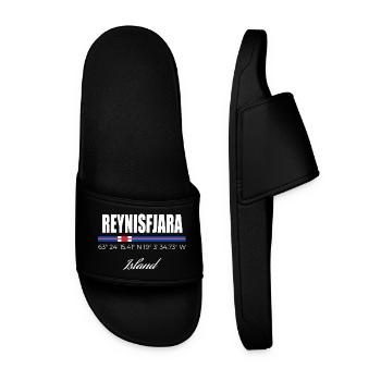 Reynisfjara - Men’s Pool Sliders - black - Front