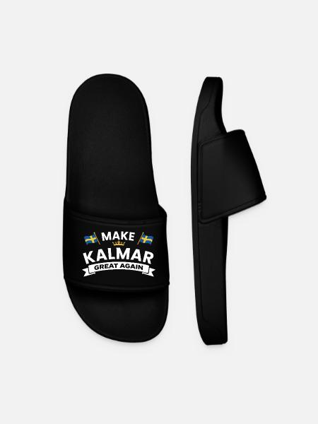Making Kalmar great again - Men’s Pool Sliders - black