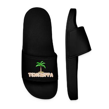 Holidays in Tenerife - Men’s Pool Sliders - black - Front
