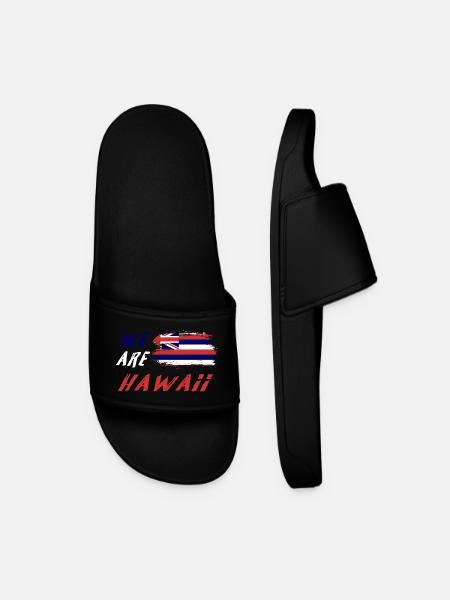 We are Hawaii - Men’s Pool Sliders - black