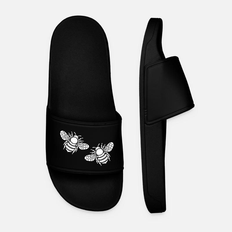 Abeille 2 - Claquettes Homme - noir
