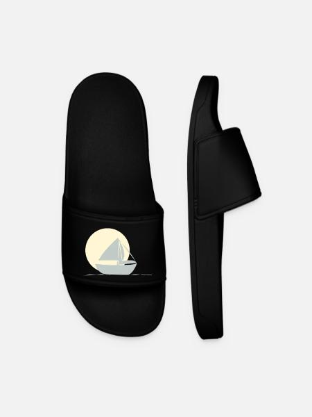 Boat sailing - Men’s Pool Sliders - black
