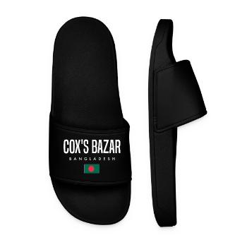 Cox's Bazar Bangladesh - Men’s Pool Sliders - black - Front