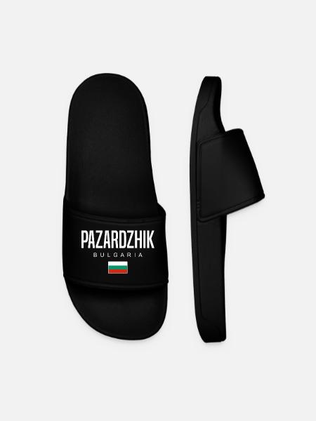 Pazardzhik Bulgaria - Men’s Pool Sliders - black