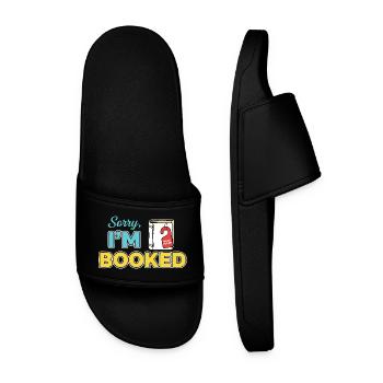 Désolé, je suis complet - Claquettes Homme - noir - Devant