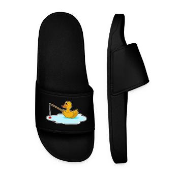 Pêche à la canne pêcheuse pour les pêcheurs canards - Claquettes Homme - noir - Devant