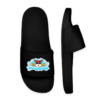 Natation pour chiens Lunettes de natation Été - Claquettes Homme - noir - Devant