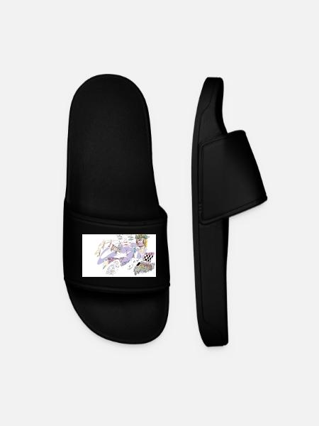 Rêvasser aux oiseaux - Claquettes Homme - noir
