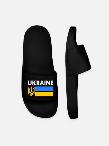 Ukraine - Men’s Pool Sliders - black