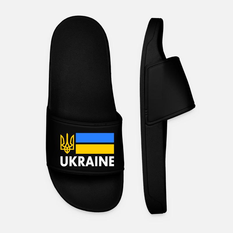 Ukraine - Men’s Pool Sliders - black