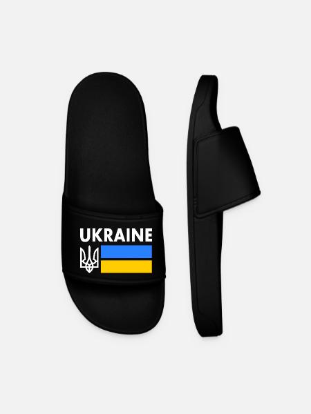 Ukraine - Men’s Pool Sliders - black
