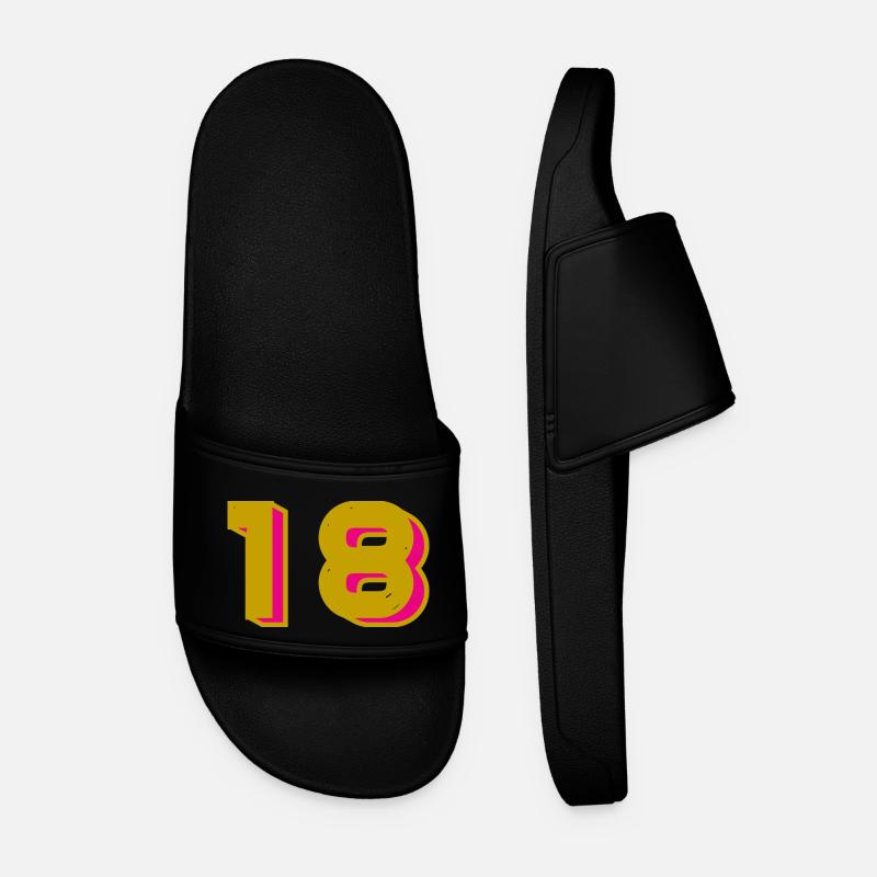 18 - Men’s Pool Sliders - black