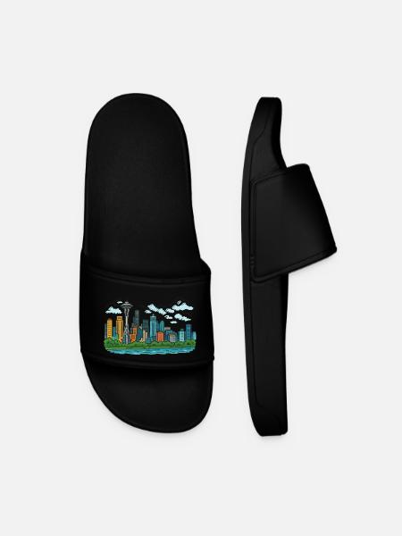Seattle City - Men’s Pool Sliders - black