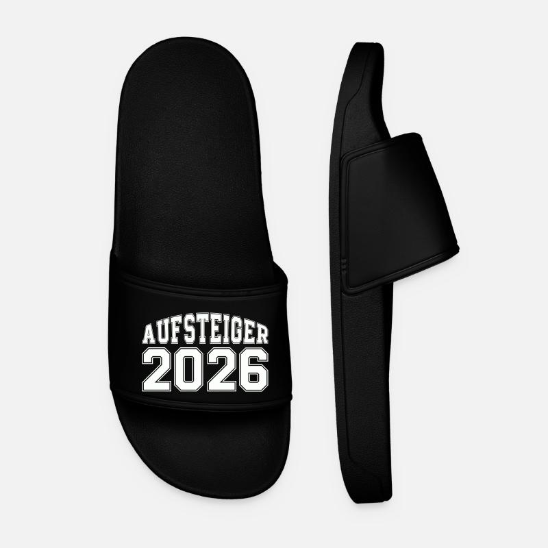 aufsteiger 2026 - Männer Badelatschen - Schwarz