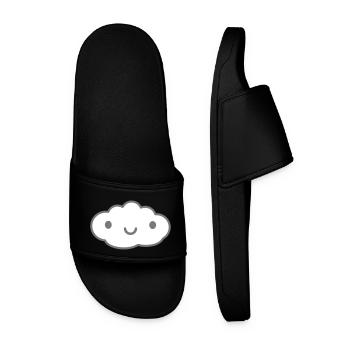 petit nuage de pluie - Claquettes Homme - noir - Devant