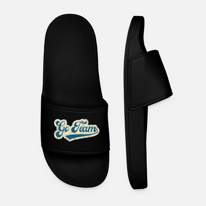 Go Team - Men’s Pool Sliders - black