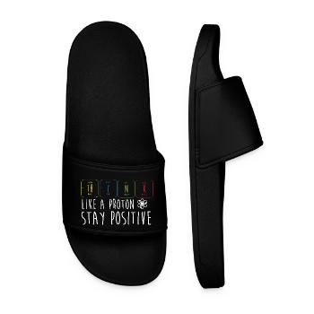 Tableau périodique - Claquettes Homme - noir - Devant