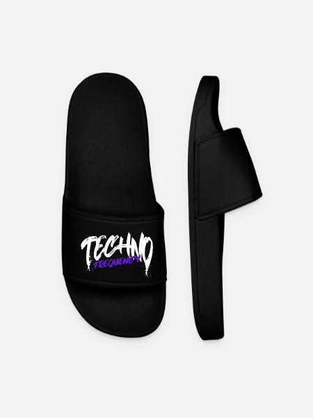Techno - Claquettes Homme - noir