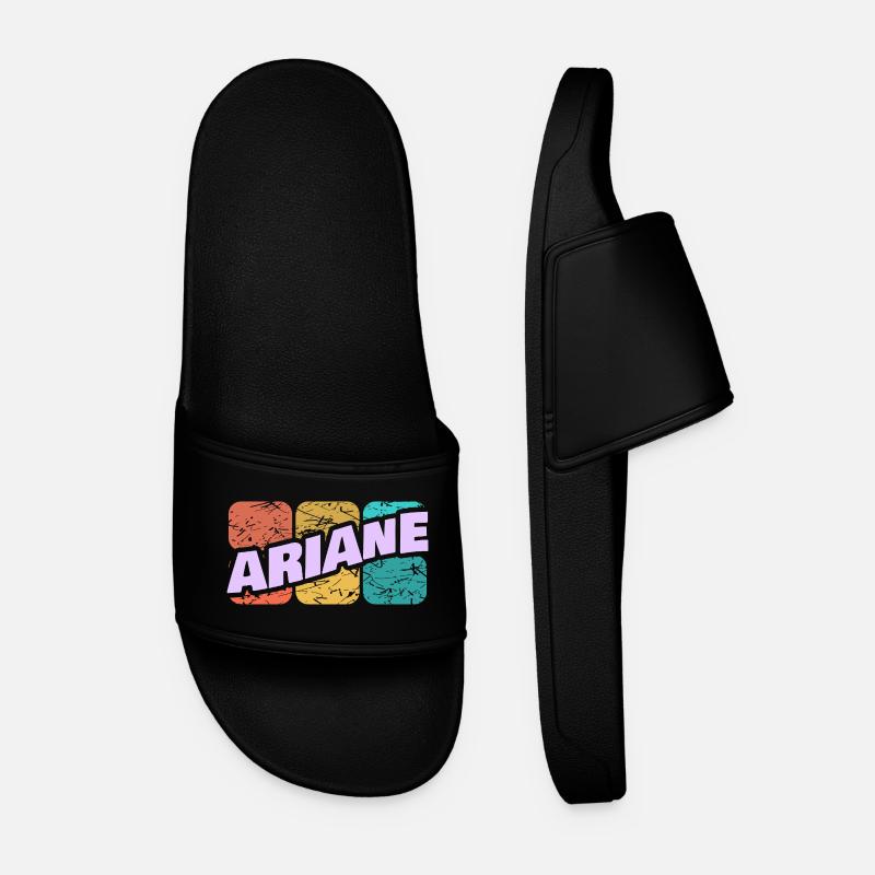 Gift for Ariane - Men’s Pool Sliders - black