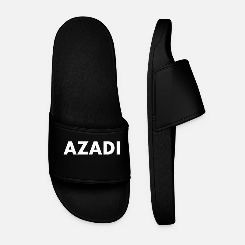 Azadi - Men’s Pool Sliders - black