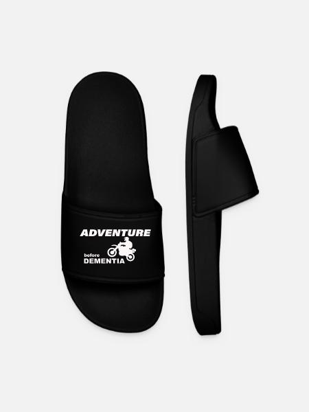 AVENTURE À MOTO - Claquettes Homme - noir