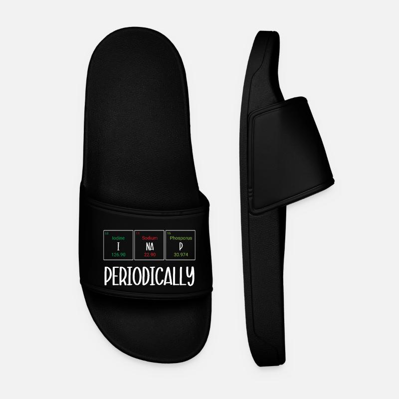 Periodic table - Men’s Pool Sliders - black