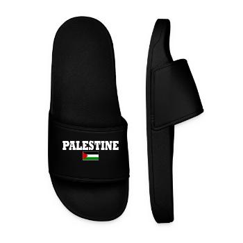 Palestine - Claquettes Homme - noir - Devant